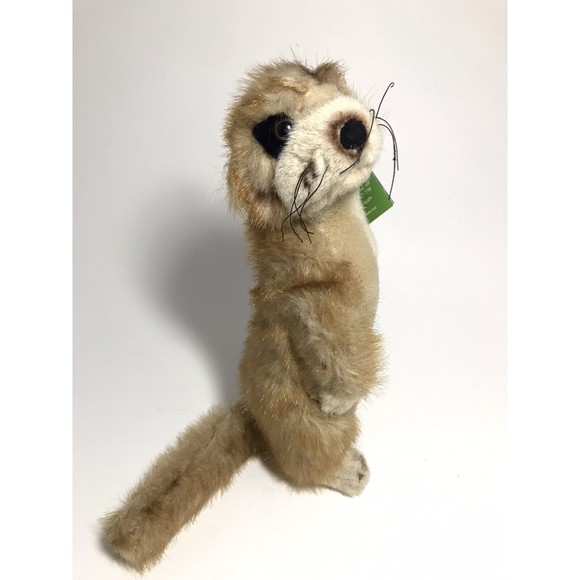 WWF Adoption Meerkat Plush Stuffed Animal 11" Tall 2007 by Fiesta w/ Tags - Picture 6 of 14